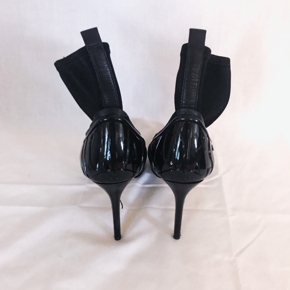 michael kors // black stiletto heeled boots - Picture 5 of 6